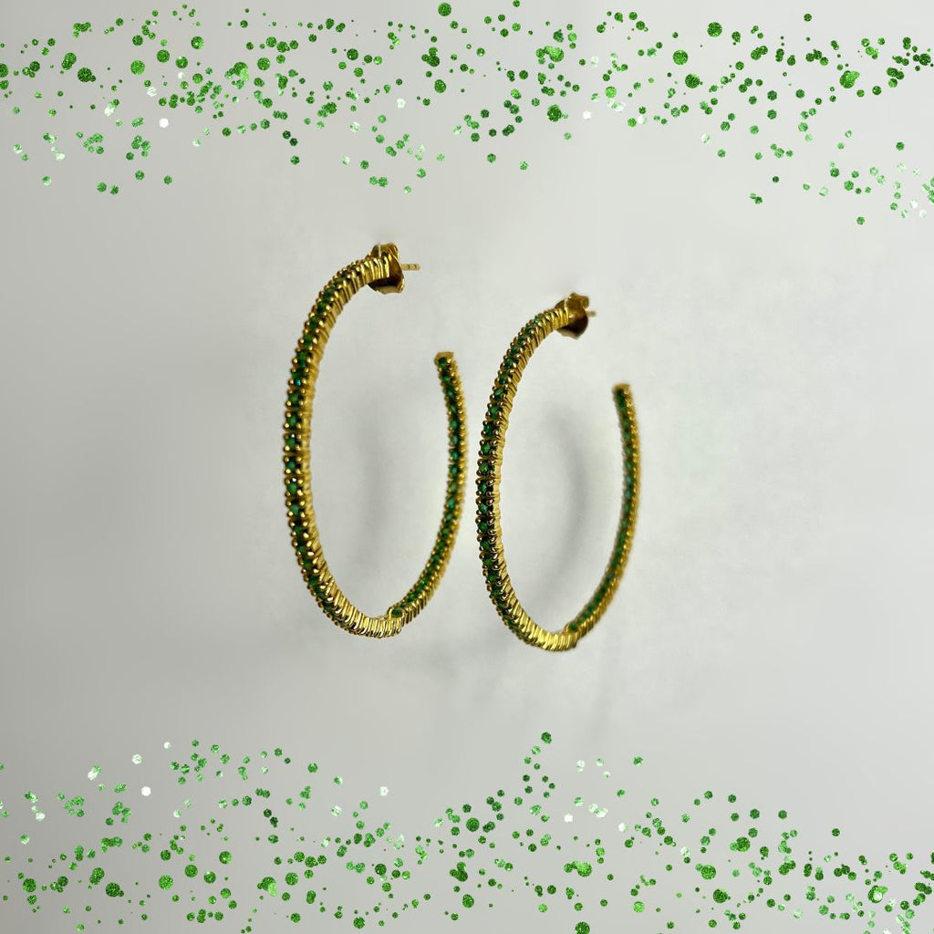 Pre-SALE ElphaGRL crystal hoops